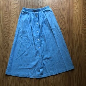 [Vintage] blue casual skirt